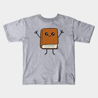 Cute Kawaii Book Kids T-Shirt